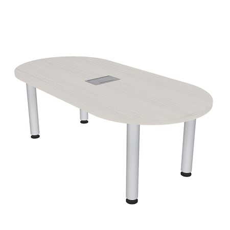 Skutchi Designs 33.5 in W, 69.5 in L, 29 in H, Engineered Wood Top, Ivory H-RAC-3470-PT-EL-26